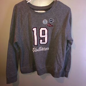 Hollister Grey Crewneck
